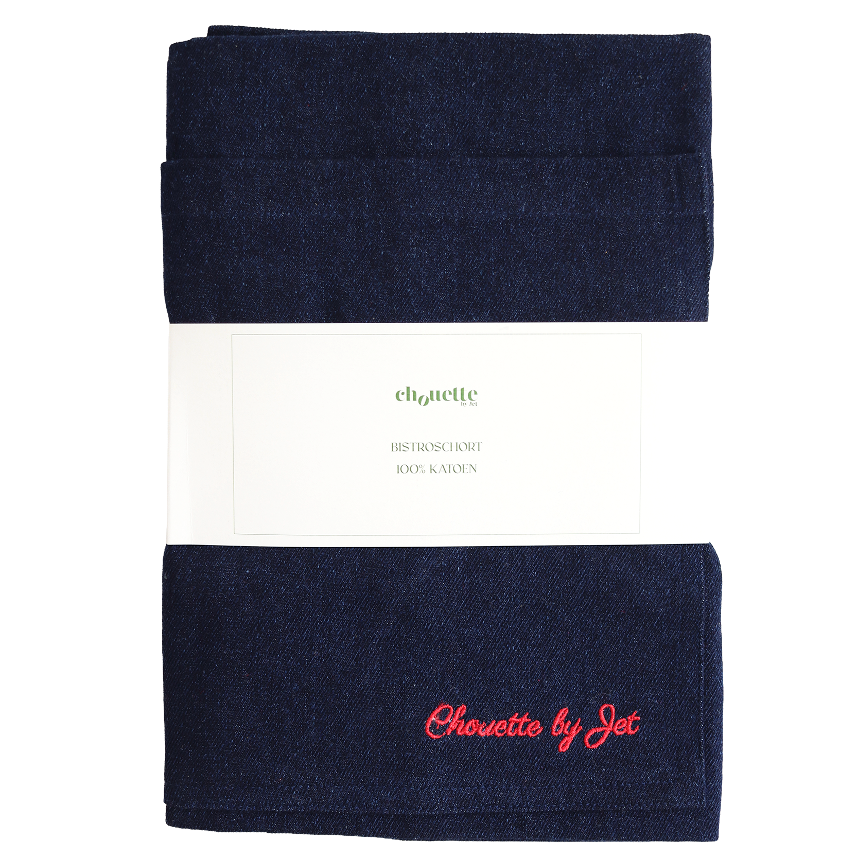 Dit bistro schort is er voor alles wat je met je handen maakt. In de keuken, maar net
zo goed tijdens het schilderen, knutselen, kleien, tuinieren of schoonmaken. Het is
een stevige jeans schort waardoor het heel comfortable om je lijf zit. Ik vind dit een tijdloos en chic schort.