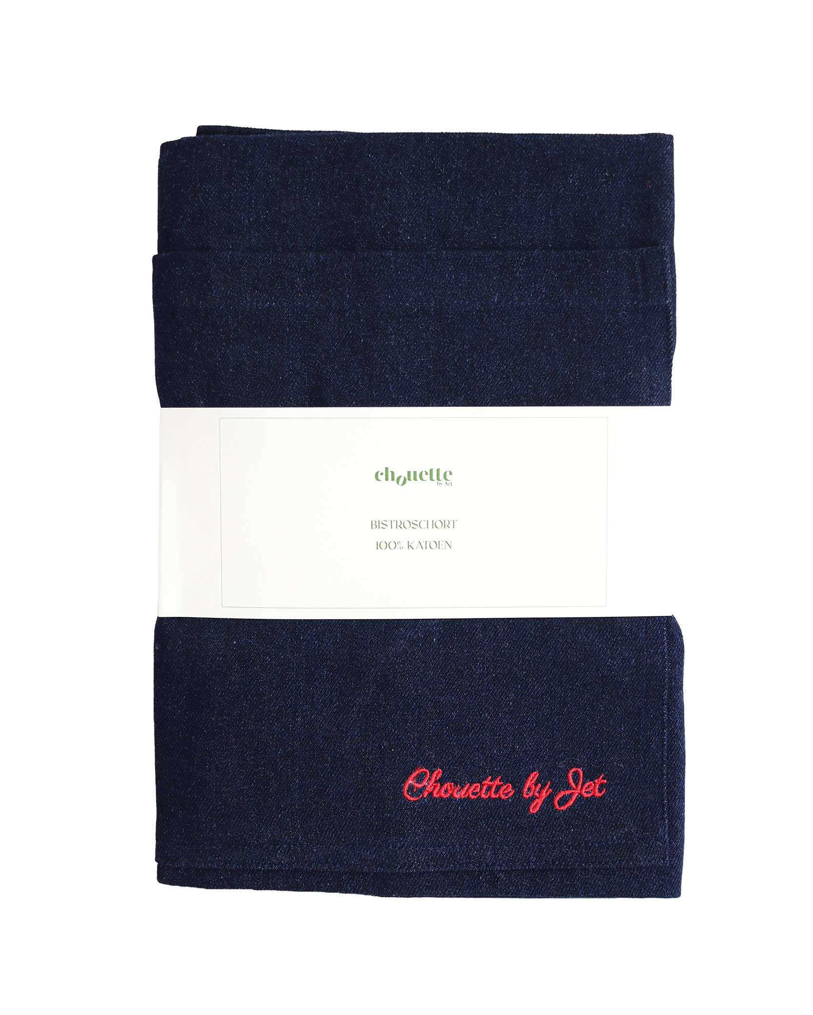 Dit bistro schort is er voor alles wat je met je handen maakt. In de keuken, maar net
zo goed tijdens het schilderen, knutselen, kleien, tuinieren of schoonmaken. Het is
een stevige jeans schort waardoor het heel comfortable om je lijf zit. Ik vind dit een tijdloos en chic schort.