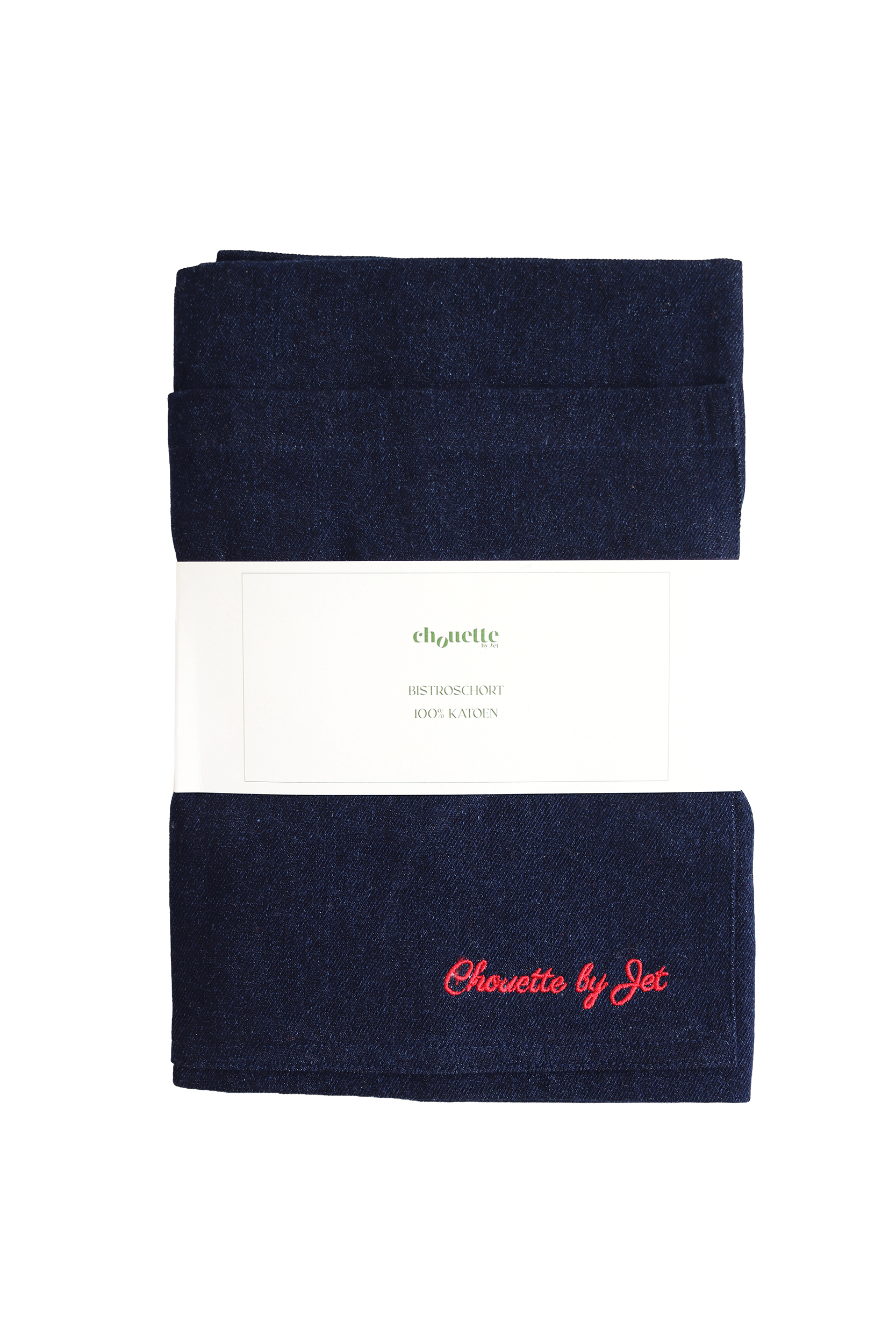 Dit bistro schort is er voor alles wat je met je handen maakt. In de keuken, maar net
zo goed tijdens het schilderen, knutselen, kleien, tuinieren of schoonmaken. Het is
een stevige jeans schort waardoor het heel comfortable om je lijf zit. Ik vind dit een tijdloos en chic schort.