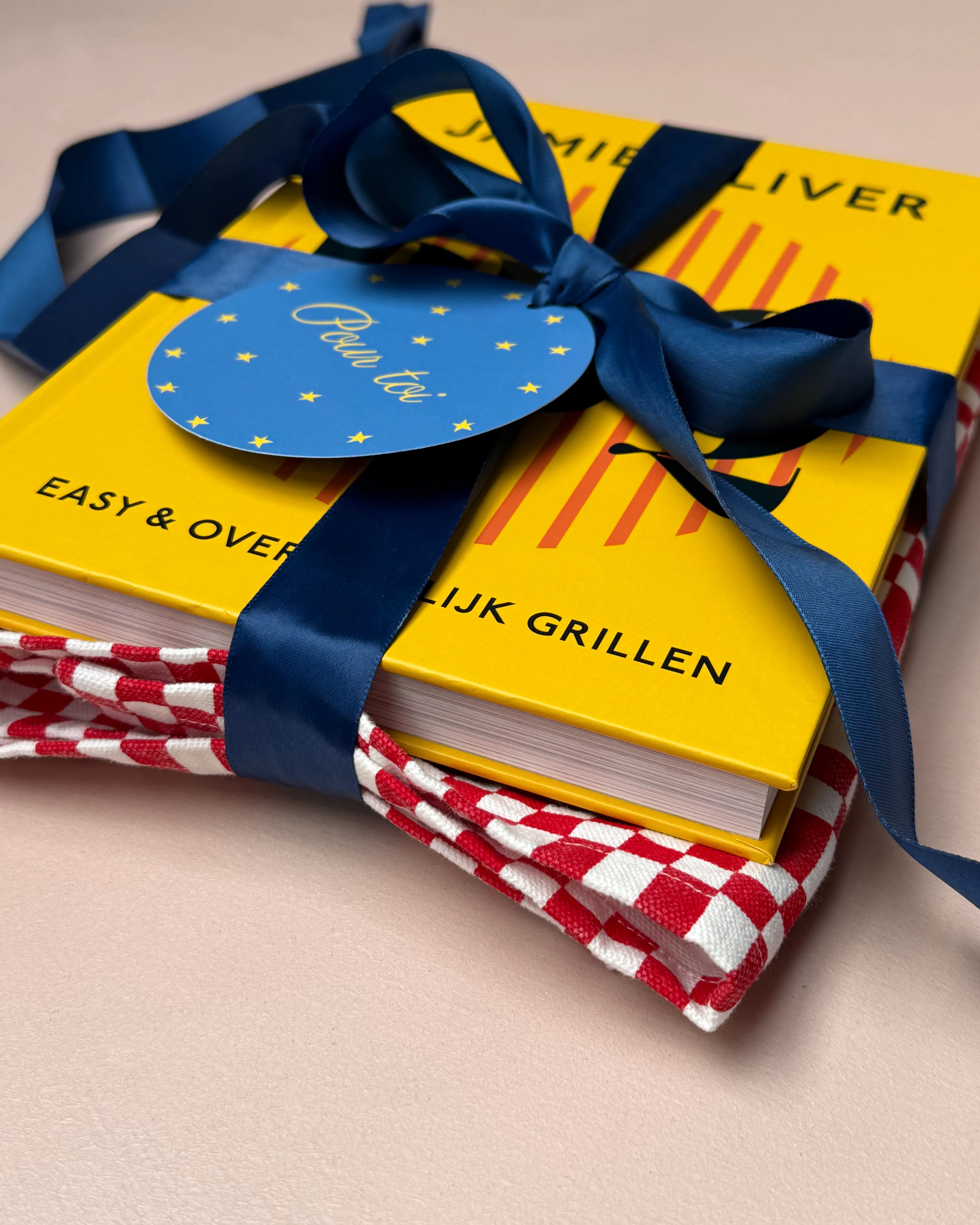 Vaderdagpakket: Jamie Oliver BBQ & bistroschort rouge