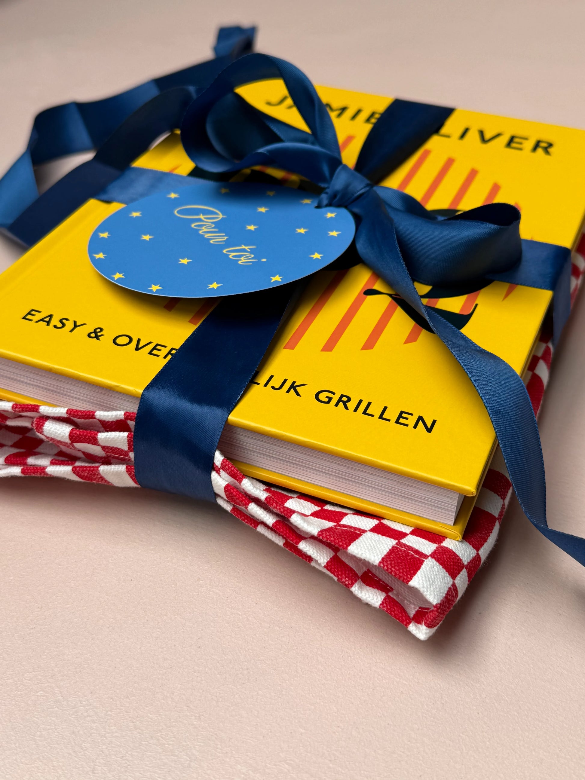 Vaderdagpakket: Jamie Oliver BBQ & bistroschort rouge