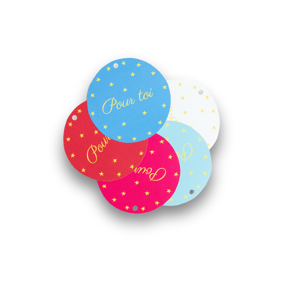 Naamlabels - Pour toi?