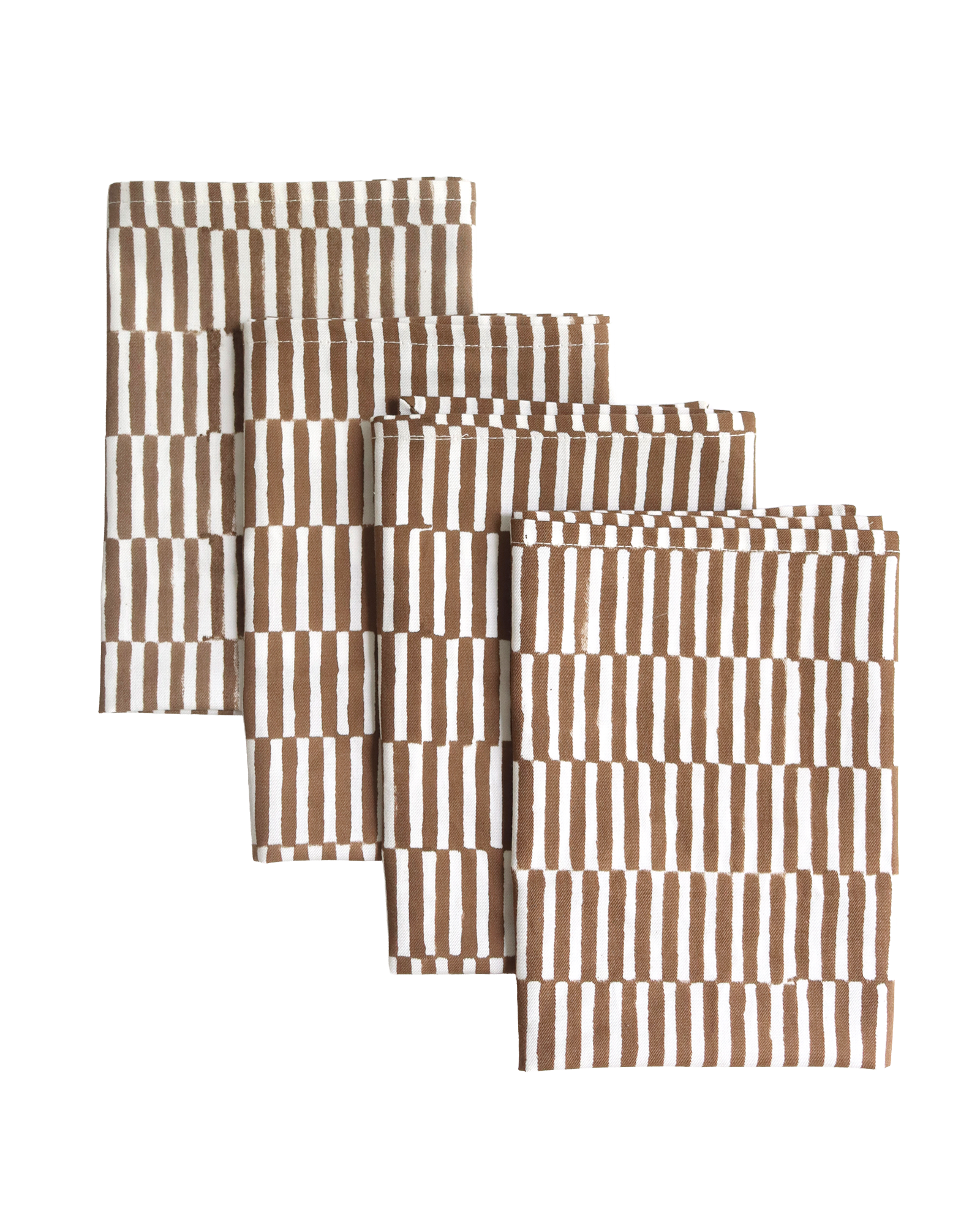 Servetten Zebra Caramel - Set van 4