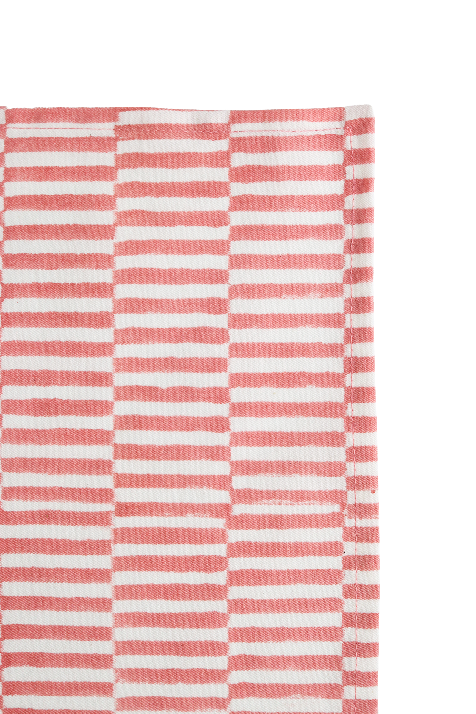 Servetten Zebra Pêche - Set van 4
