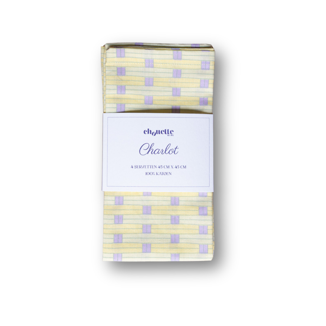 Servetten Charlot - Set van 4